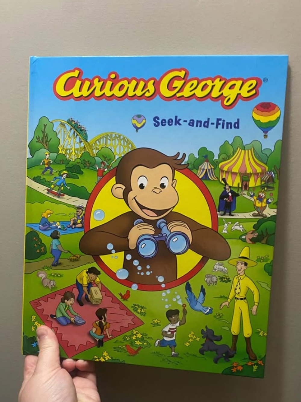 Curious George Look and Find 🖤3 for 10🖤